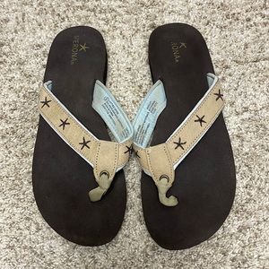 Merona flip flops